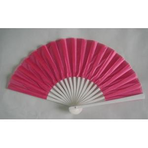 21cm Folding Hand Fans / Foldable Fan With Print Silk Fabric