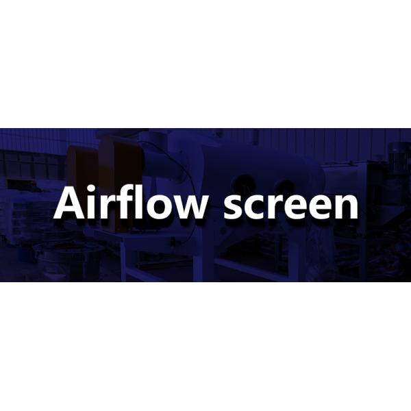 Air Flow Sifter Multi-layer Vibrating Screen Carbon Steel Stainless Steel Vibrating Screen