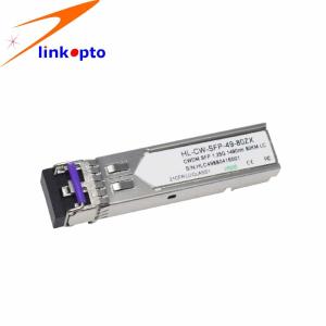 China 1.25G CWDM 1270 - 1610nm Ethernet SFP Module SFP Optical Transceiver 80km Duplex LC For Cisco on sale China 1.25G CWDM 1270 - 1610nm Ethernet SFP Module SFP Optical Transceiver 80km Duplex LC For Cisco on sale