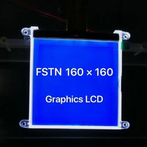 Cheap 160*160 Graphic LCD Module With Standoffs 6H FSTN Positive Transflective Wide Temperature UC1698U for sale