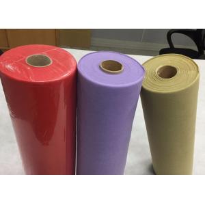 100% Polypropylene Perforated Non Woven Fabric Roll Multi Colors Available