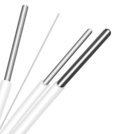 LSZH Jacket FTTH Single Mode Optical Fiber Drop Cable Designed In Elastic