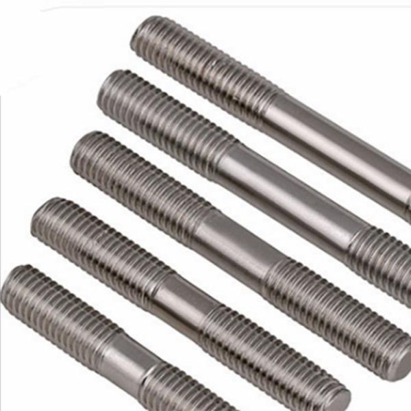 3/8 White Zinc Plated DIN976 Double End Threaded Rod Preventing Corrosion