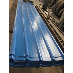 1500 - 3800mm Length JIS G3322 CGLCC, ASTM A792 Prepainted Corrugated Steel Roof