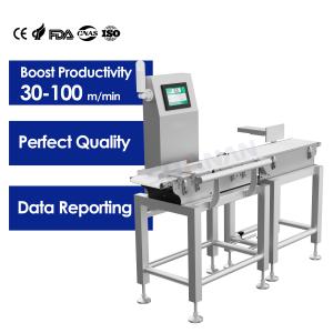 Cheap Auto Weighing Packing Machine With Reject Function High Speed 30-100m/Min for sale