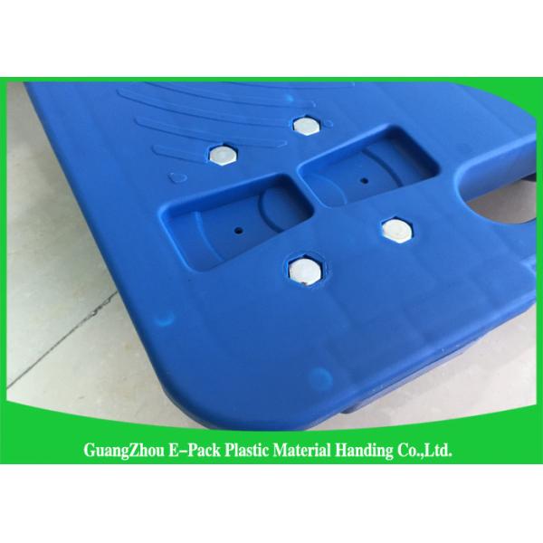 Recyclable Plastic Moving Dolly Stackable Convenience Transport For Logistics