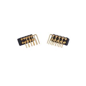 2.54mm Pitch 10 Pin Connector Double Row Right Angle Female Connector Customized