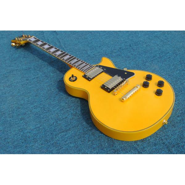 Quality Dark yellow LP Custom Electric Guitar, lp guitar direct from factory All color are Available, Some countries Free Shippi wholesale