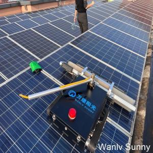Improved Solar Panel Maintenance Robot Cold Wash or Dry Cleaning for Optimal