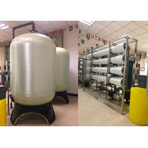 Quartz Sand And Activated Carbon Filter 6000L/H RO Water Treatment System For