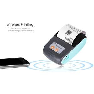 Barcode Portable Thermal Printer , Wireless Receipt Machine For Warehousing