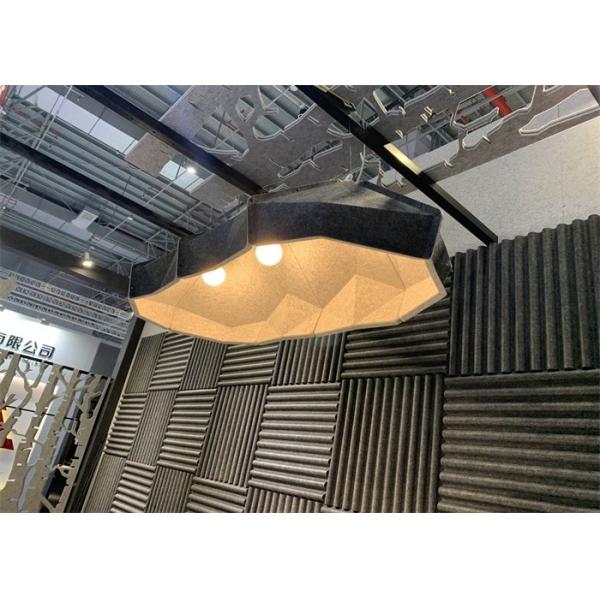 Quality Unique Type Acoustic Pendant Light Special Pet Felt Lampshade For Home wholesale