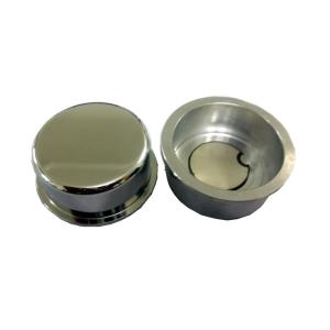 Small Ceramic Ultrasonic Transducer , Round High Frequency Ultrasonic Transducer