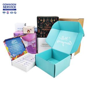 Packaging Box Custom Logo Wholesale Paperboard Custom Printed Recyclable Kraft