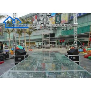 Cheap Wholesale Professional Assemble Stage Truss, Stage Board, Toughened Glass Stage For Different Kinds Of Events for sale