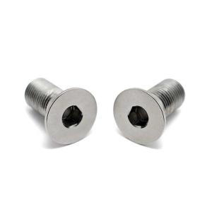 M6 Titanium Bikes Flat Head Allen Ti Bolts Screws