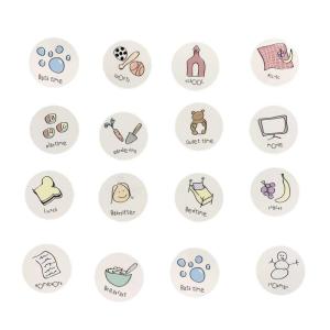 China Removable Personalized Custom Emoji Sticker Modern Teacher Aids on sale