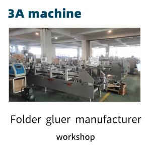High Speed Automatic Folder Gluer Machine for 1200 KG Capacity in Machinery