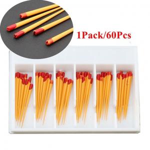 Cheap 5Pack/60Pcs Dental Gutta Percha Points Tips F2 For Dentsply Maillefer Protaper for sale