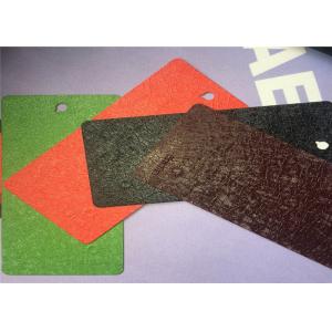 High Strength Heat Proof Powder Coating Wrinkle Texture Finishes No Pollution