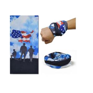 High Elastic  Tubular Headwear American Soldiers Design Good Air Permeability