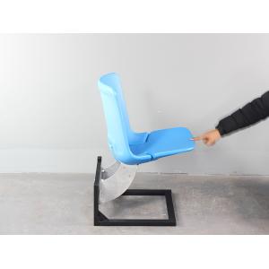 Auto Tip-Up Plastic Foldable Stadium Chair For Arena