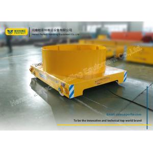 Load Liquid Steel Ladle Transfer Car With Trailing Cable Powered Source
