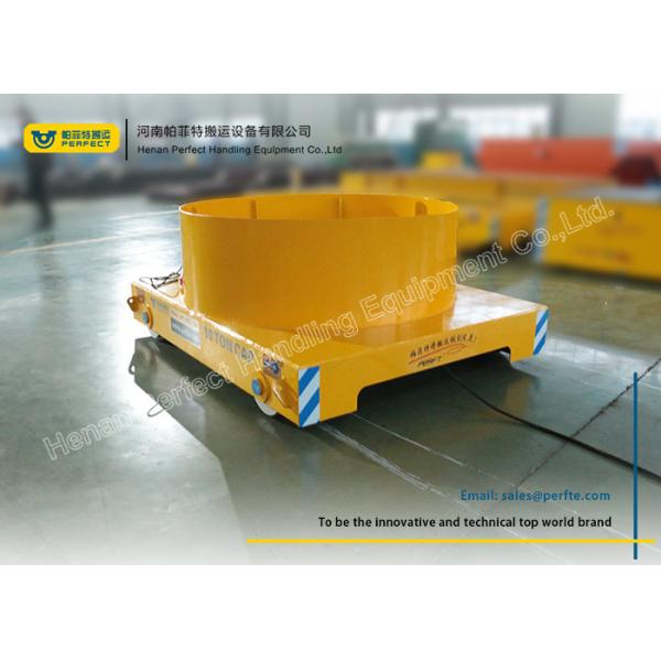 Quality Load Liquid Steel Ladle Transfer Car With Trailing Cable Powered Source wholesale