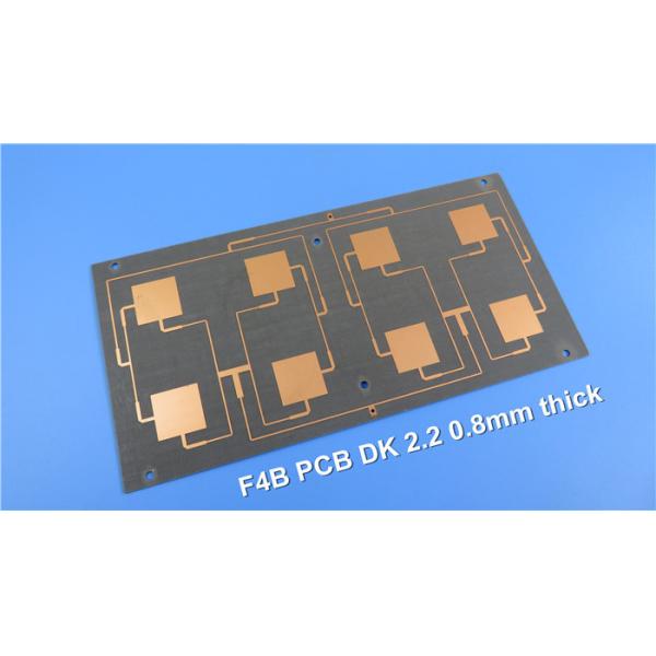 Quality F4B High Frequency PCB PTFE RF PCB Built on 1.60mm thick with Immersion Gold, Silver, Tin and OSP wholesale