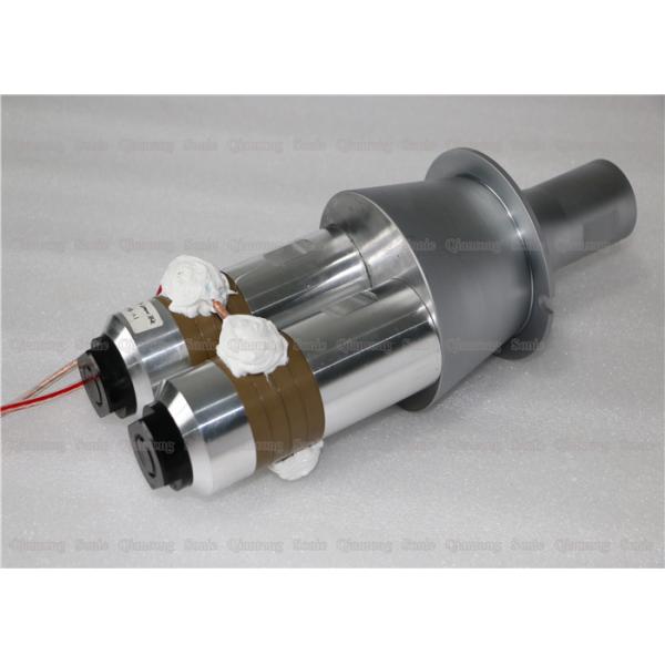 Quality 4200w Ultrasonic Oscillator Double Welding Horn 15Khz Ultrasonic Transducer wholesale