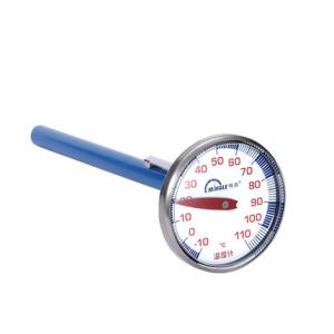 Stainless Bimetal Roasted Instant Read BBQ Thermometer With Blue Color Housing