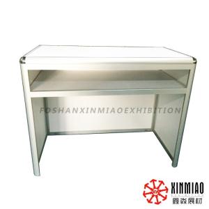 Foldable aluminum front desk of 3X3M exhibition booth, New coming exhibition