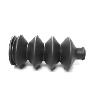 UV Resistant Small Rubber Bellows Epdm Low Frication Silicone UL50E Approved