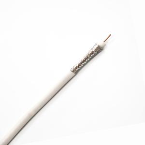 OFC Conductor 75 Ohm Coaxial Cable PVC Sheath CCTC System SYV Solid PE