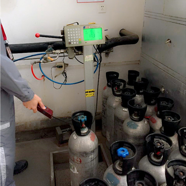 Interlocking Scanning Cylinder Filling Scale
