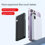10W Output Power Micro USB Input Interface Ultra Slim 10000mah Power Bank for