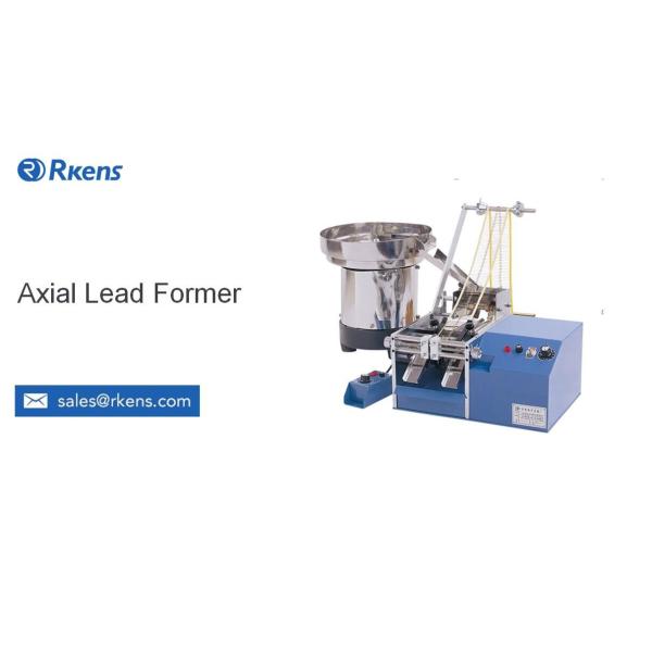 Resistor Forming Machine Auto Axial Lead Cutting Machine With Vibration Feeder
