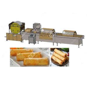 Electric Imperial Roll Productio Line|Egg Roll Making Machine Manufacturer
