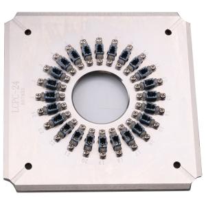 Quick change jigs Fiber Optic Fixtures For Lc Pc 24 Connector