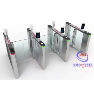Crowd Control Passport Scanning Turnstile Swing Checkpoint Automatic For