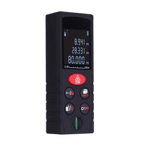 China Handheld 80m Digital Laser Distance Meter Rangefinder Measure Diastimeter Area Volume Pythagorean Theorem Tester Tool on sale