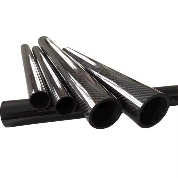 Customization high strength custom processing 3k telescopic carbon fiber tube