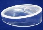 COMER Custom clear acrylic price tag with alarm security displaying systems and