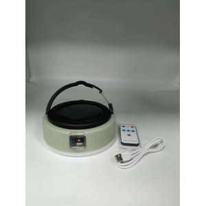 Rechargeable Solar Powered LED Light Lantern IP44 Remote Control Camping Light
