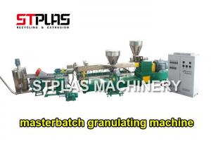 Cheap High Efficiency Filler Masterbatch Production Line For Plastic Recycled PP PE for sale