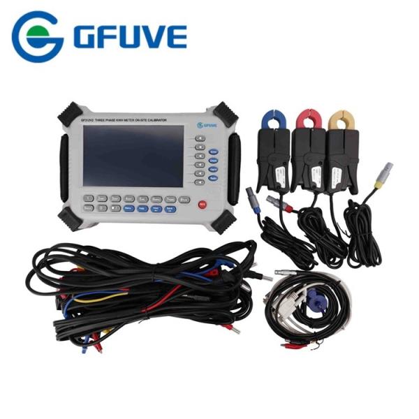 Three Phase Electrical Test Meter Calibration Large Size Display Screen With 1