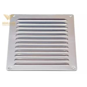 Ventilation 304 Stainless Perforated Sheet SS Louver Punching Metal Gutters Mesh