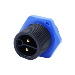 Panel Mount Socket M20 2-4 Pin Screw Type Waterproof LED IP67 Connectors