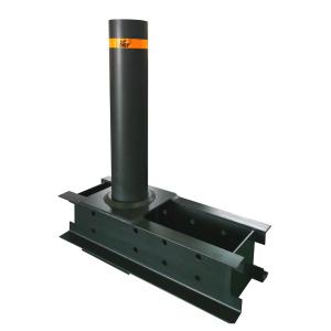 Cheap Zero Penetration 350mm Depth Driveway Security Post Galvanised Steel Bollards for sale
