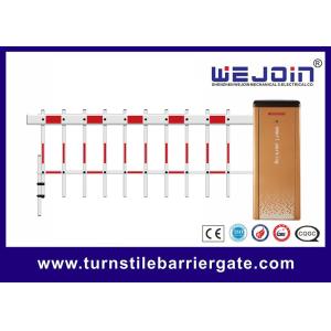 Cheap Durable Steel Parking Barrier Gate with Straight Folding Fencing Boom for Smooth Entrance and Exit Control Systems for sale